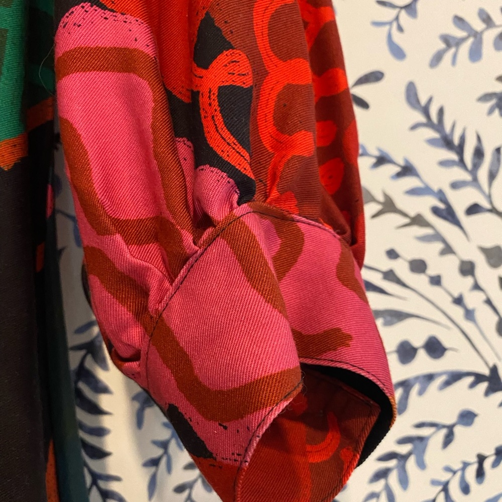 Farm Rio Red Dress Small - Picture 3 of 6